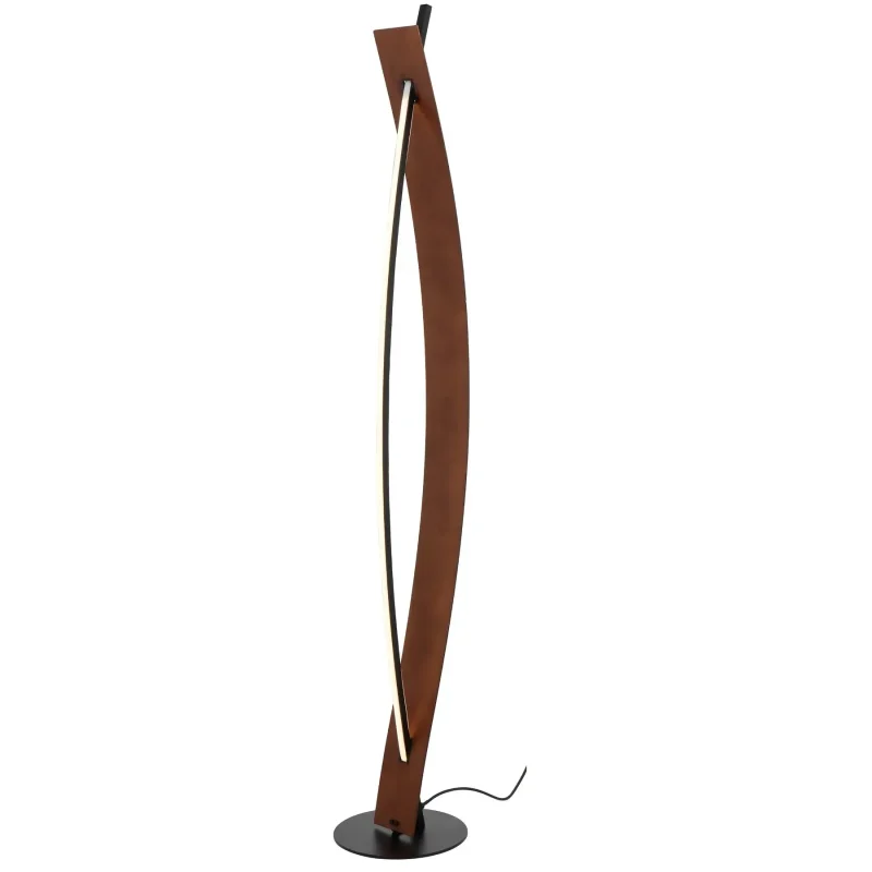 18w bamboo led floor lamp eco friendly stylish lighting