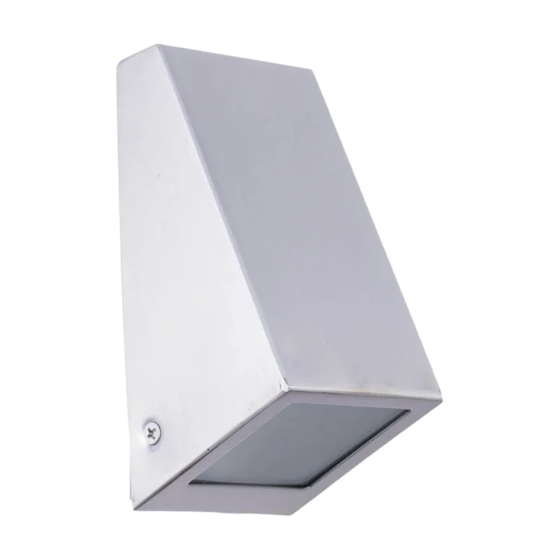 316 stainless steel ip44 wedge wall light 1 light 240v