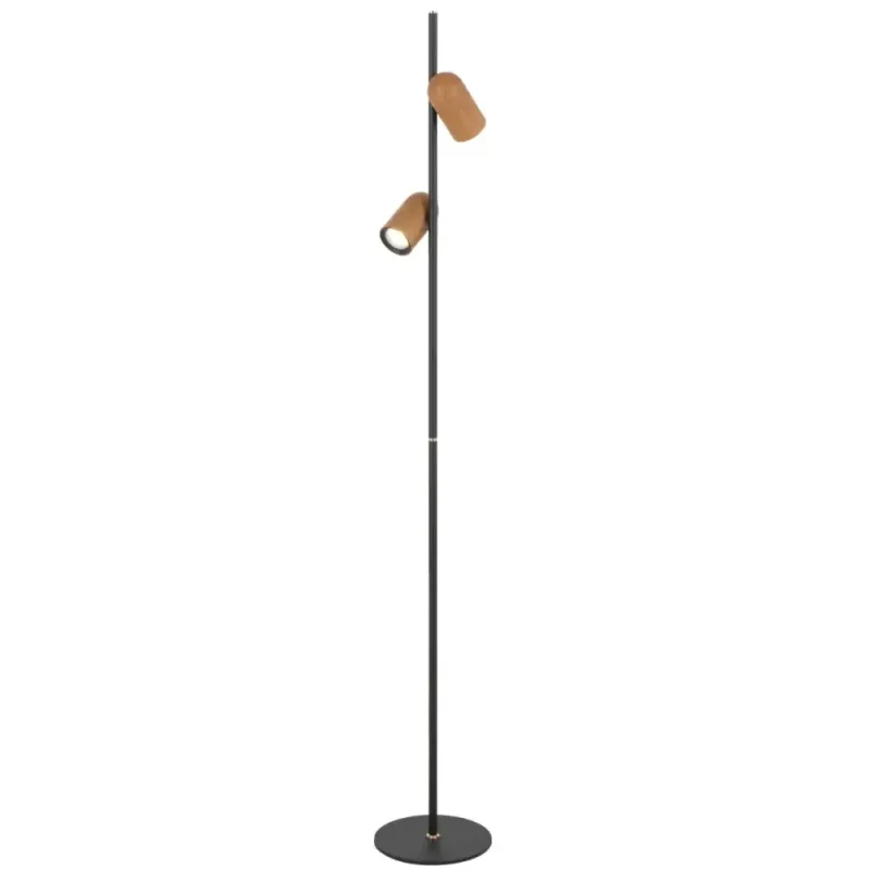 adjustable black 2 light floor lamp high quality reading light