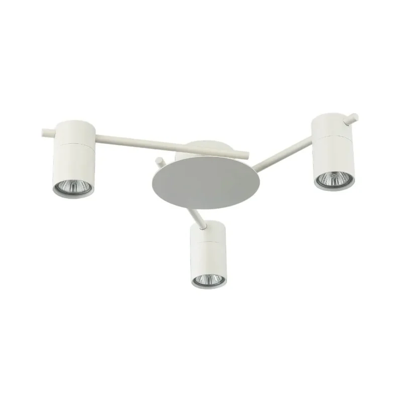 adjustable ip20 white ceiling spotlights 3 styles available