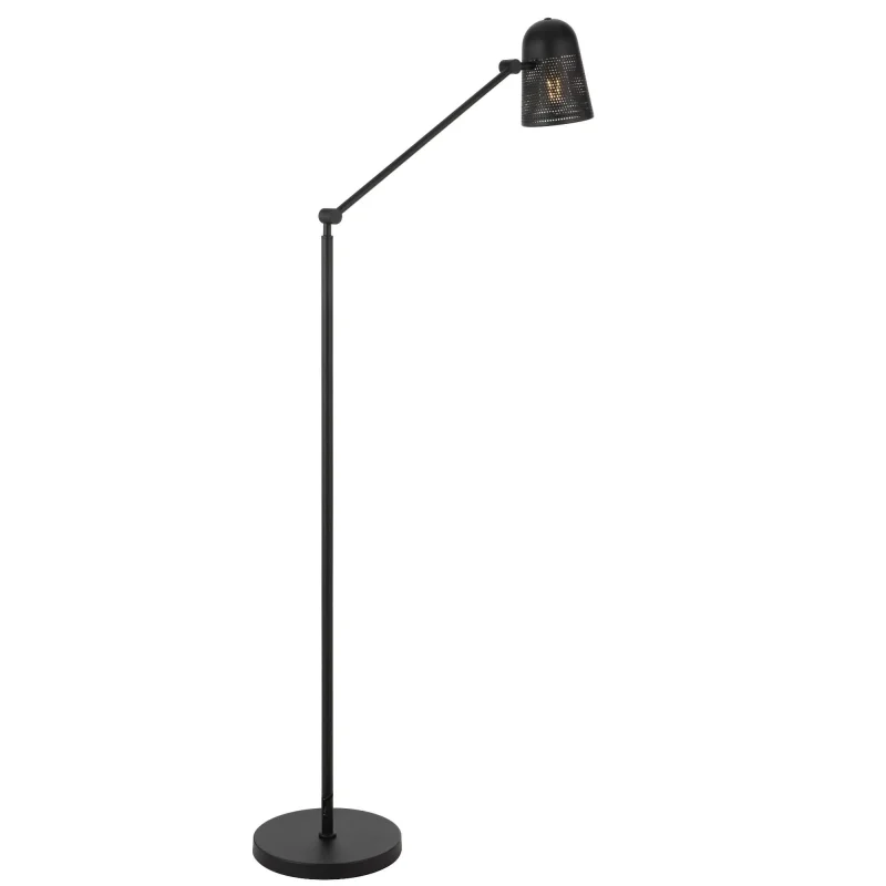 adjustable iron floor lamp black white options available