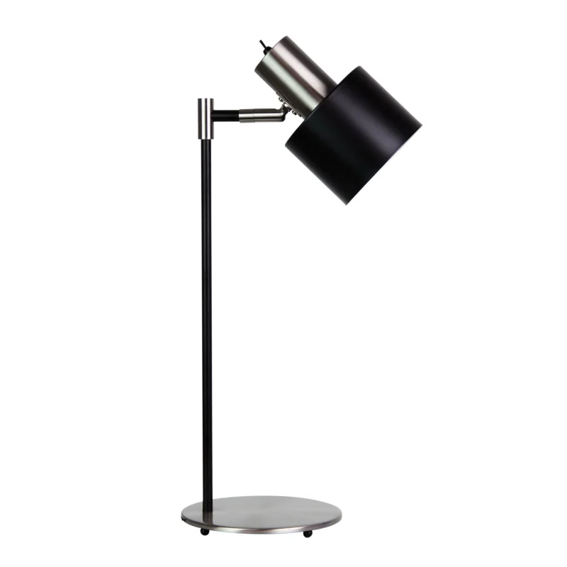 ar1 modern black chrome adjustable table lamp