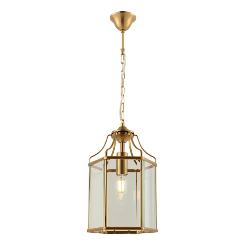 arcadia gold pendant lights 1 3 6 light options with bevelled glass