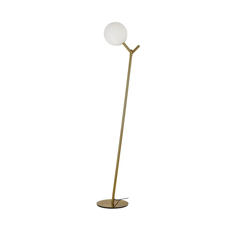 black antique gold ohh floor lamp