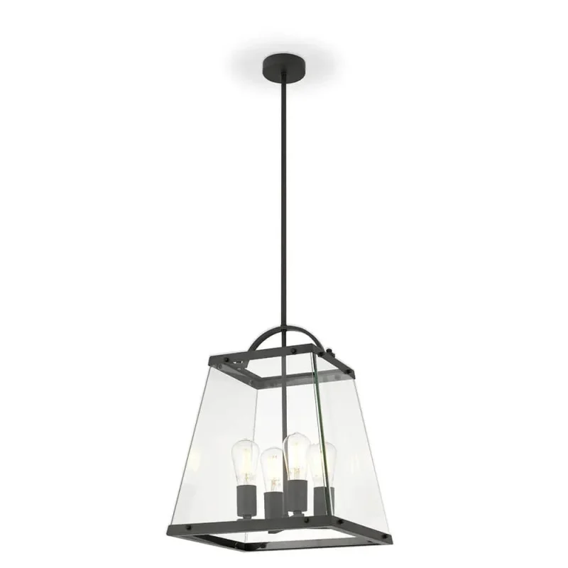 colair 4 light solid brass chandelier black brass options