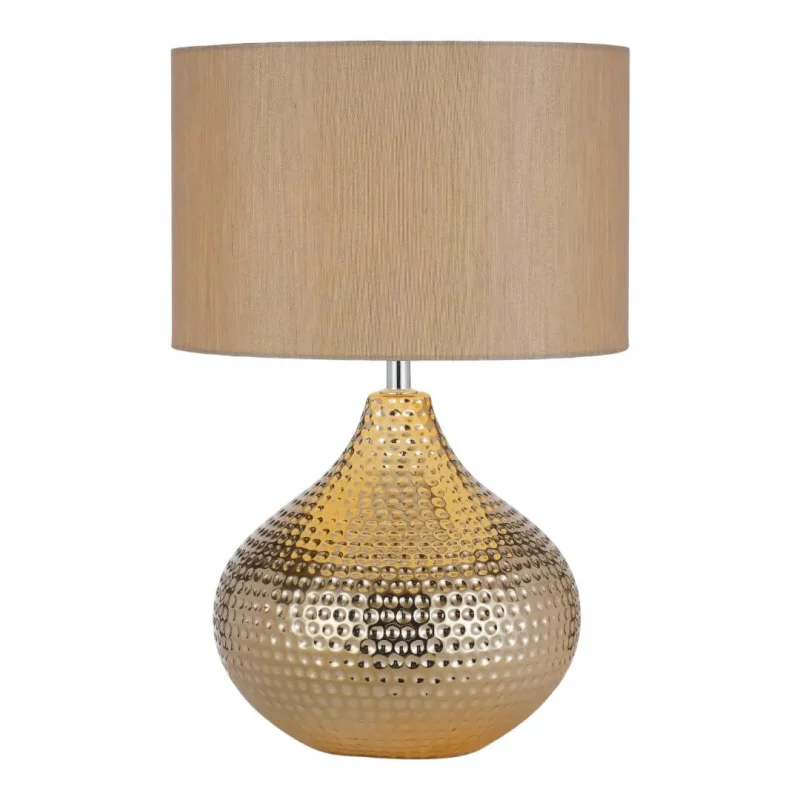 copper silver ceramic table lamp hanoi modern design