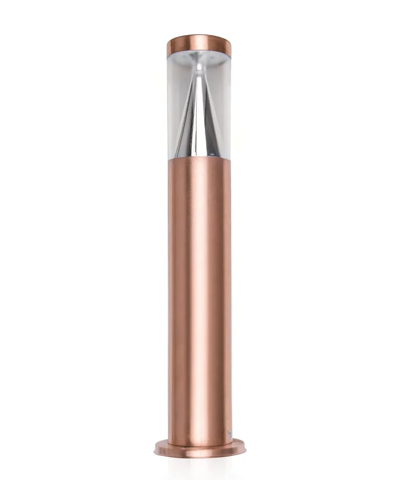 copper stainless steel 12v outdoor led bollard lights