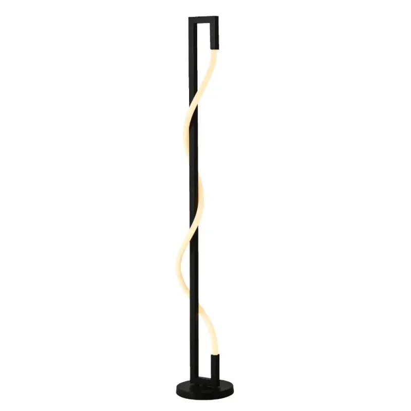 curval 30w 3cct led floor lamp modern black design