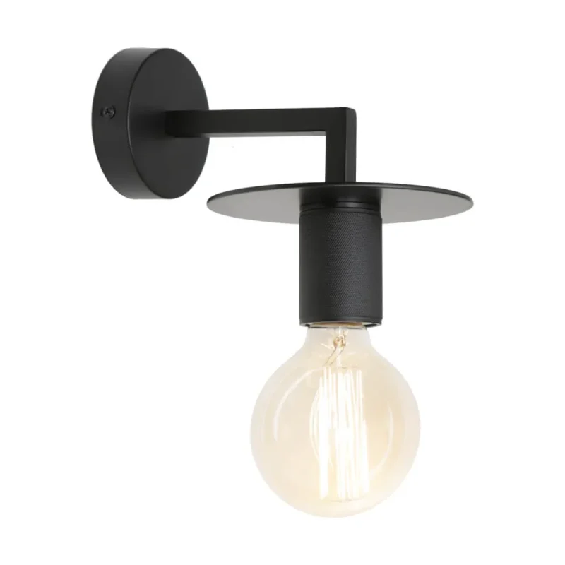 inka wall light black gold 1 2 light options