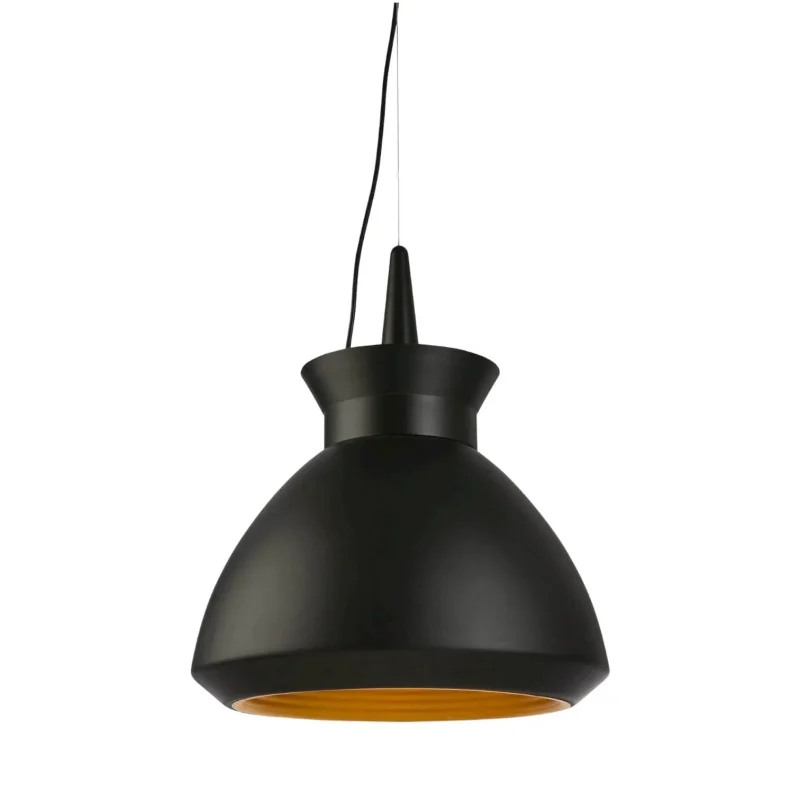 kasko black gold pendant light 500mm