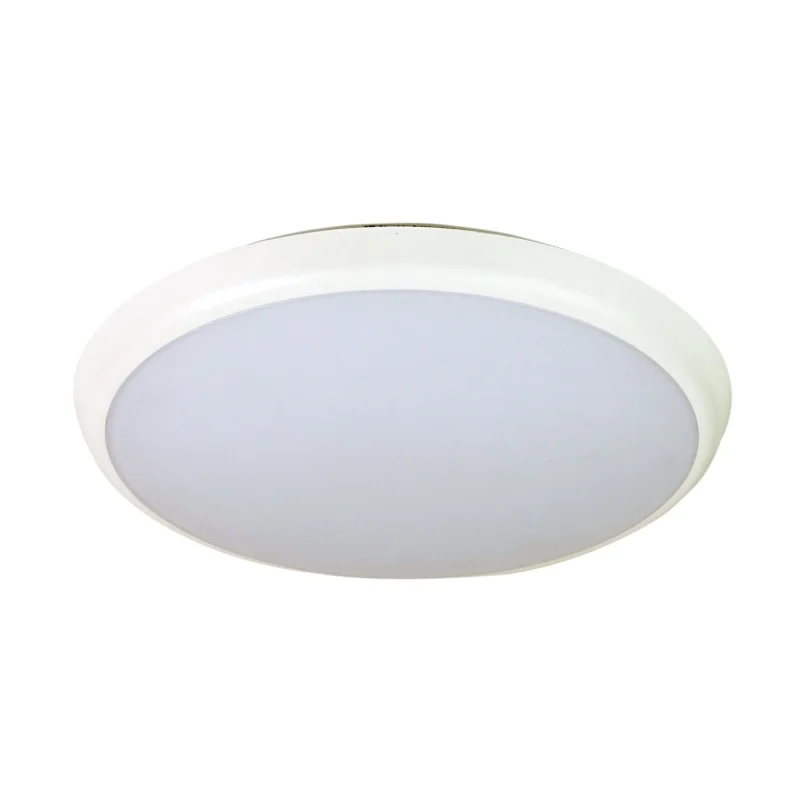 kore 25w slim white cct led oyster light ip54 dimmable