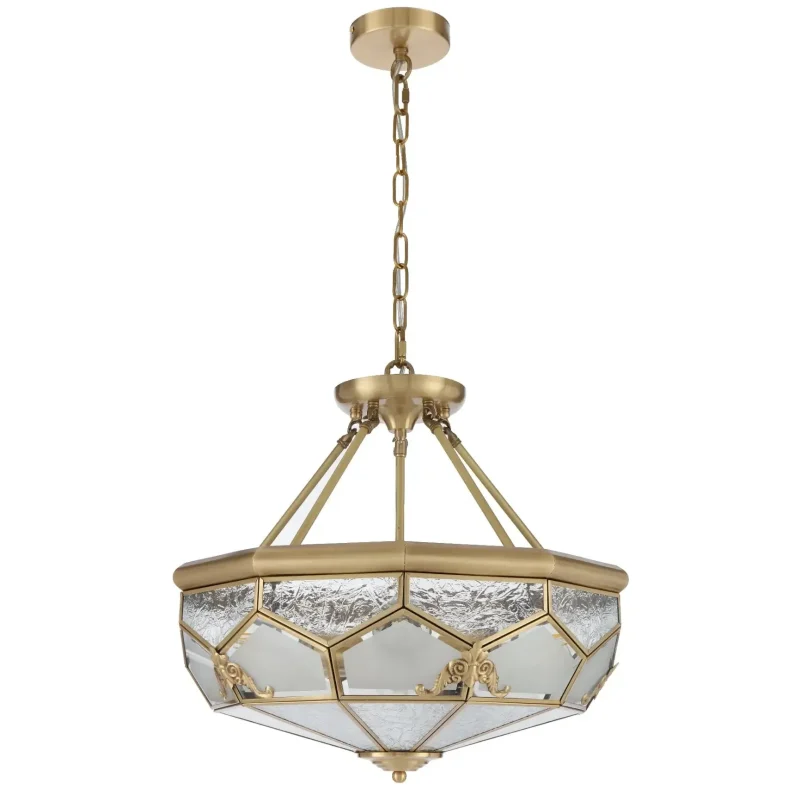 luxury valmont brass ceiling pendant light