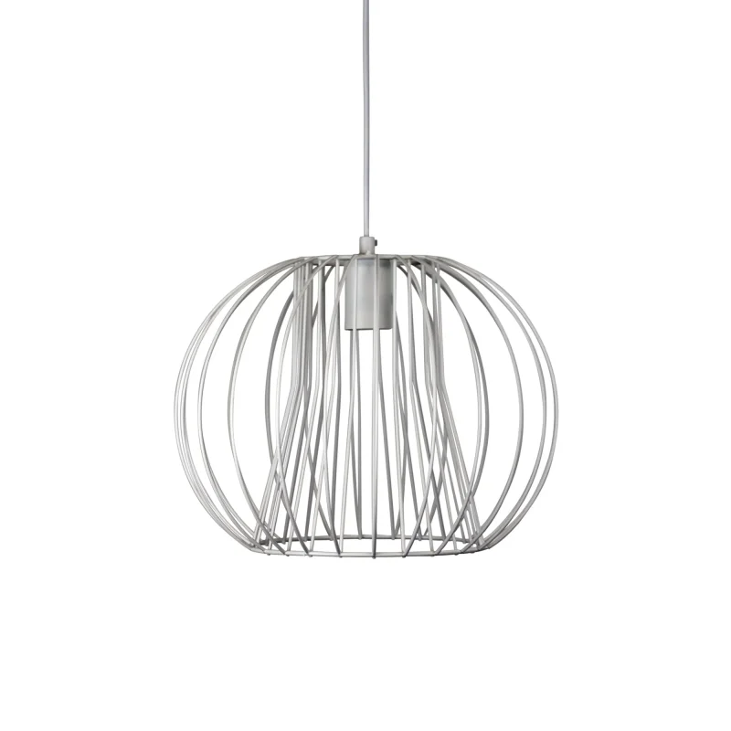 malo 35 white spherical pendant light