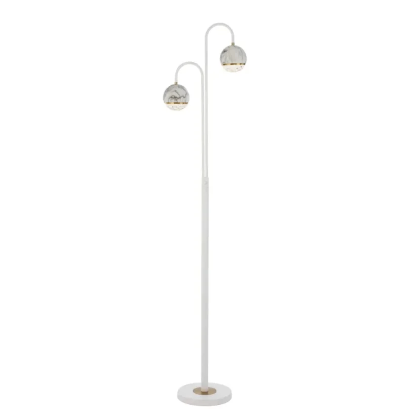 oneta 2 light floor lamp stylish functional home lighting