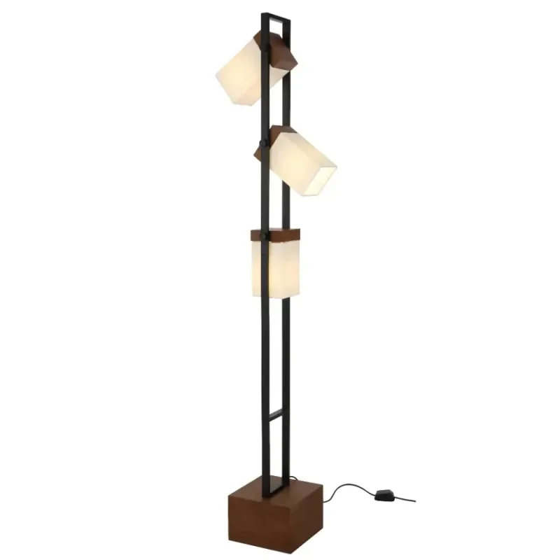 osada 3 light adjustable floor lamp modern design