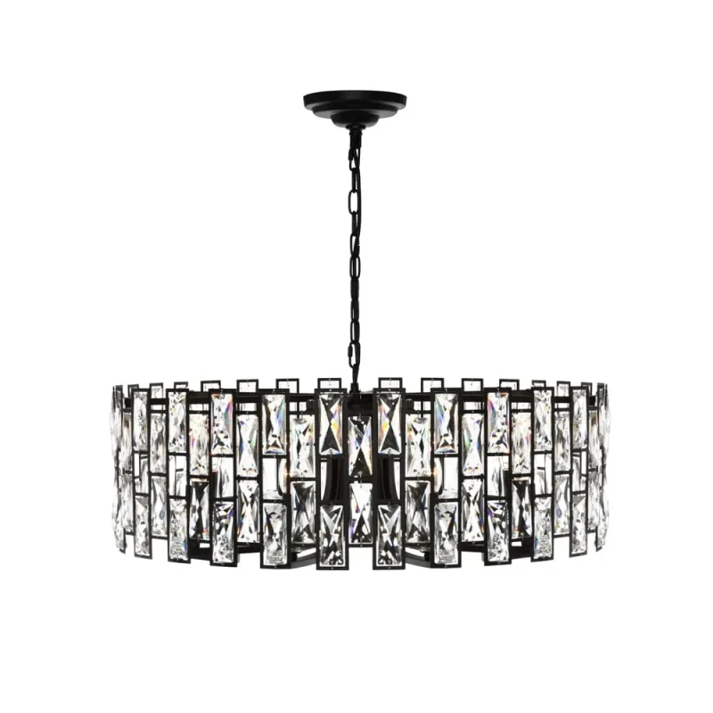 porsha 8 light pendant chandelier modern ceiling