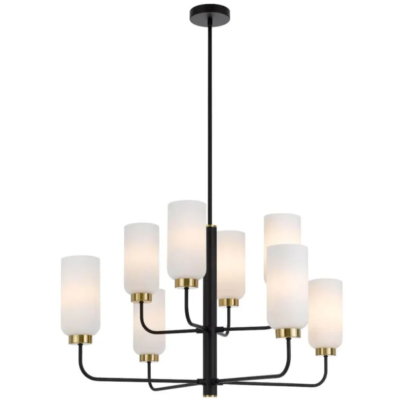 sebring 8 light pendant chandelier modern design