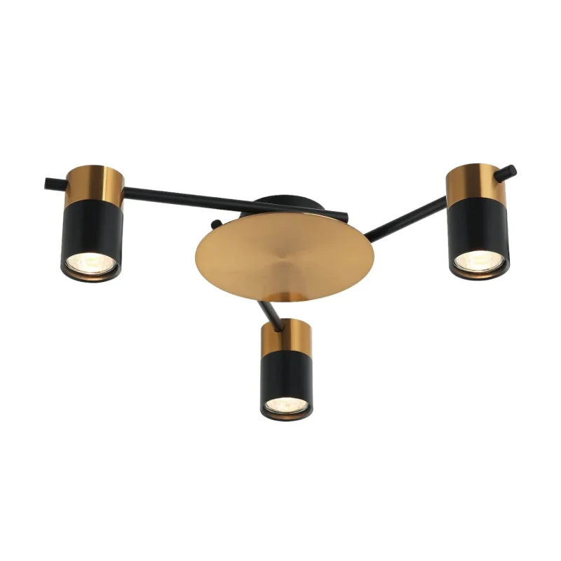 tache adjustable indoor ceiling lights black antique brass