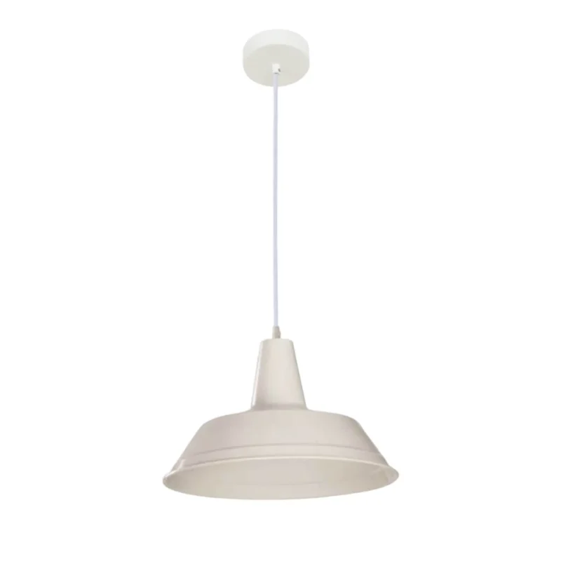 ultra modern white dome pendant 355mm diameter