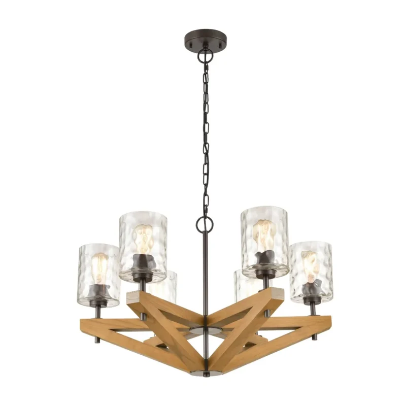 votif wood pendant light interior candelabra design