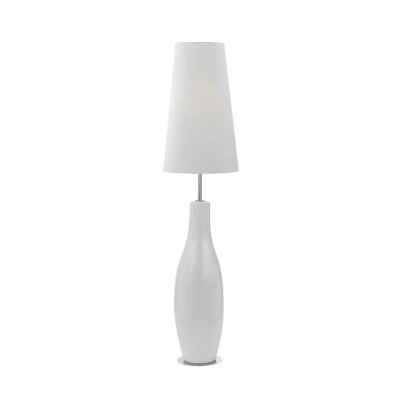 white chrome floor lamp base by regus